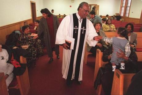 Rev. Haywood, whose careers outside of church ranged from bricklayer to MBTA executive, was 78 when he died Feb. 16.

